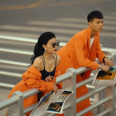 情侣模特