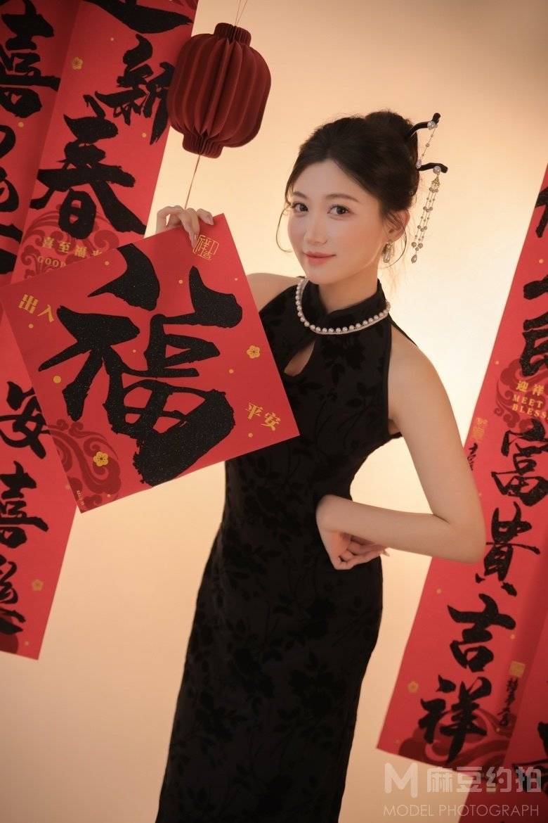 旗袍模特