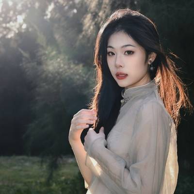 森系模特