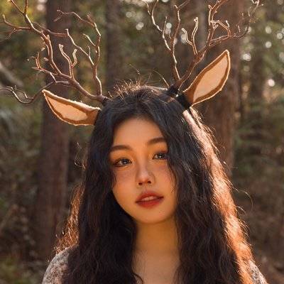 森系模特