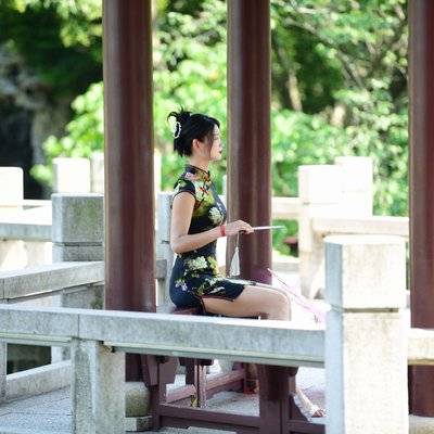 旗袍模特