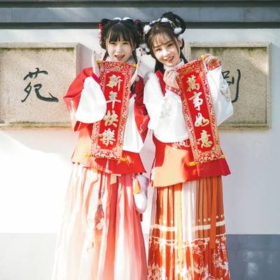 汉服模特