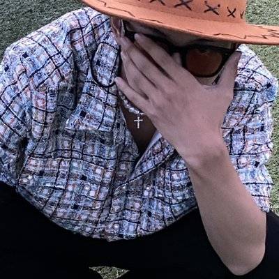 黑白模特
