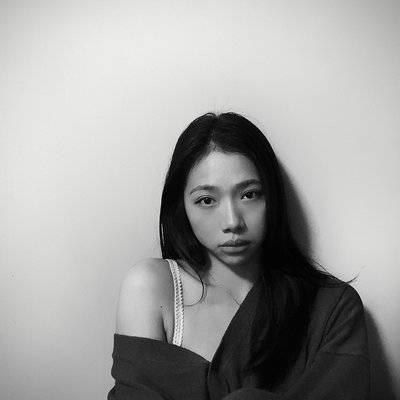 黑白模特