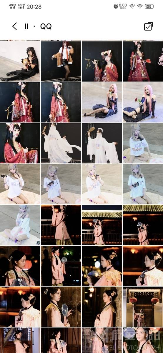 汉服模特