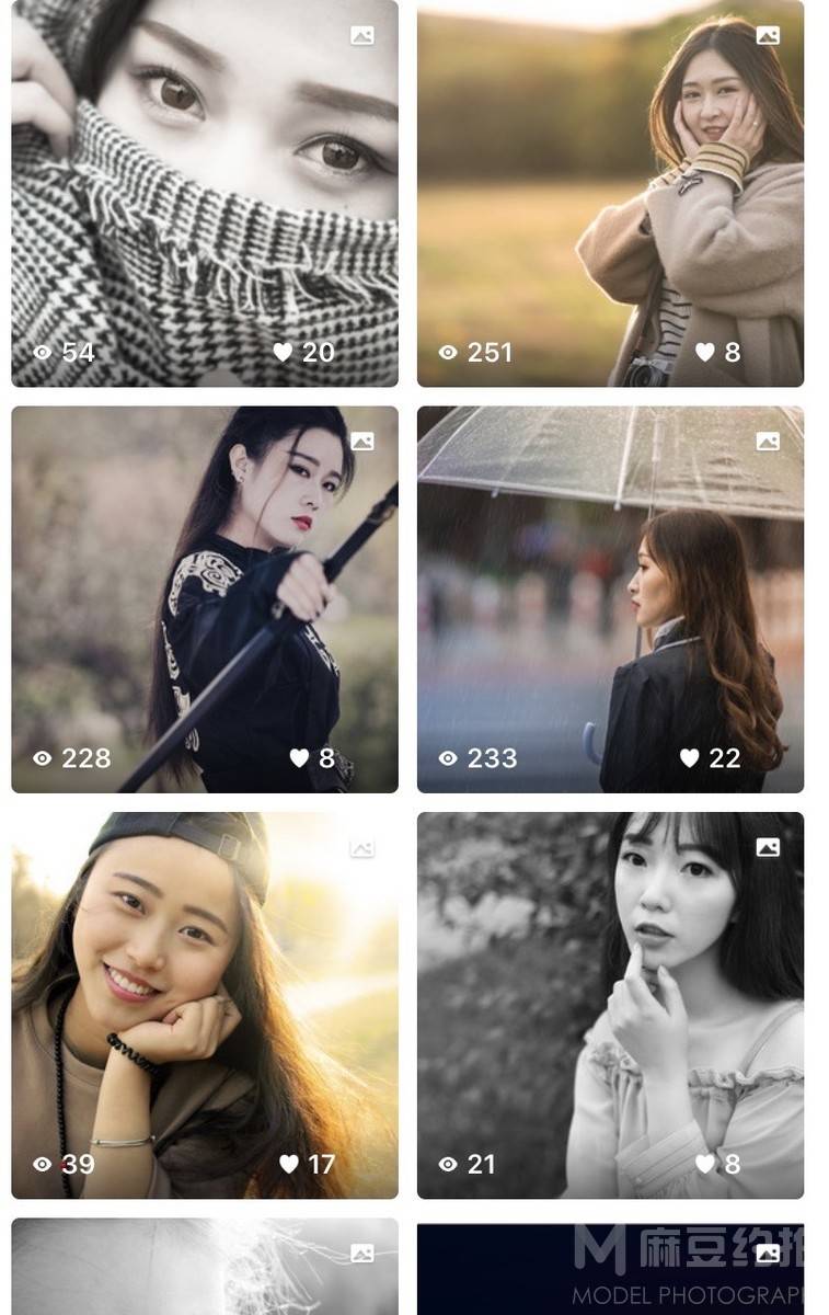 暗黑模特
