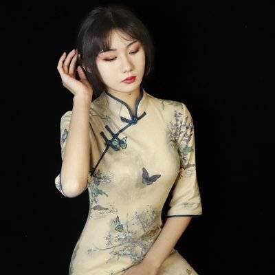 旗袍模特