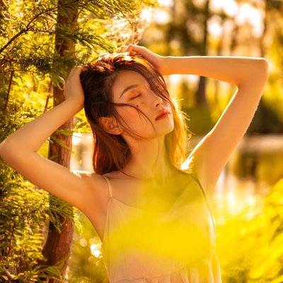 森系模特