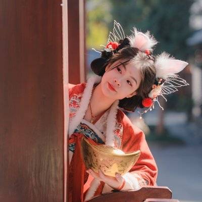 汉服模特