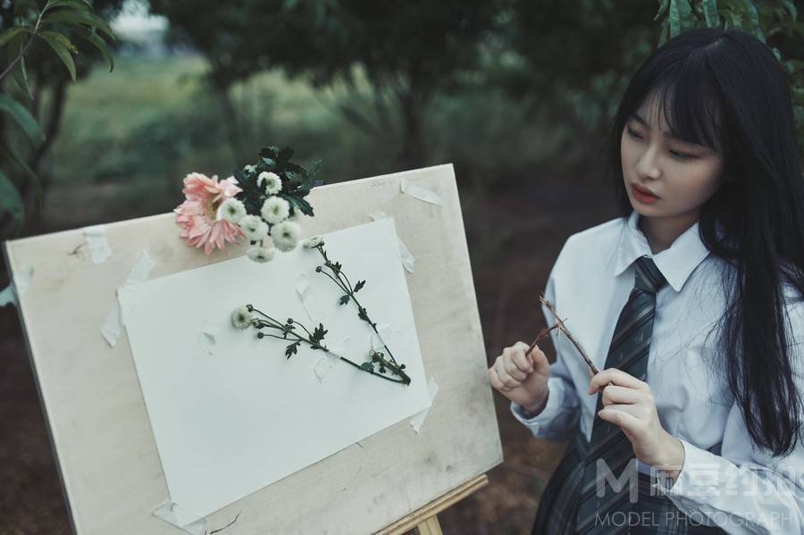 情绪模特
