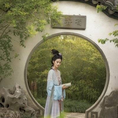 汉服模特