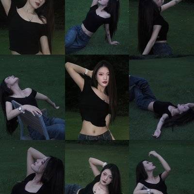 森系模特