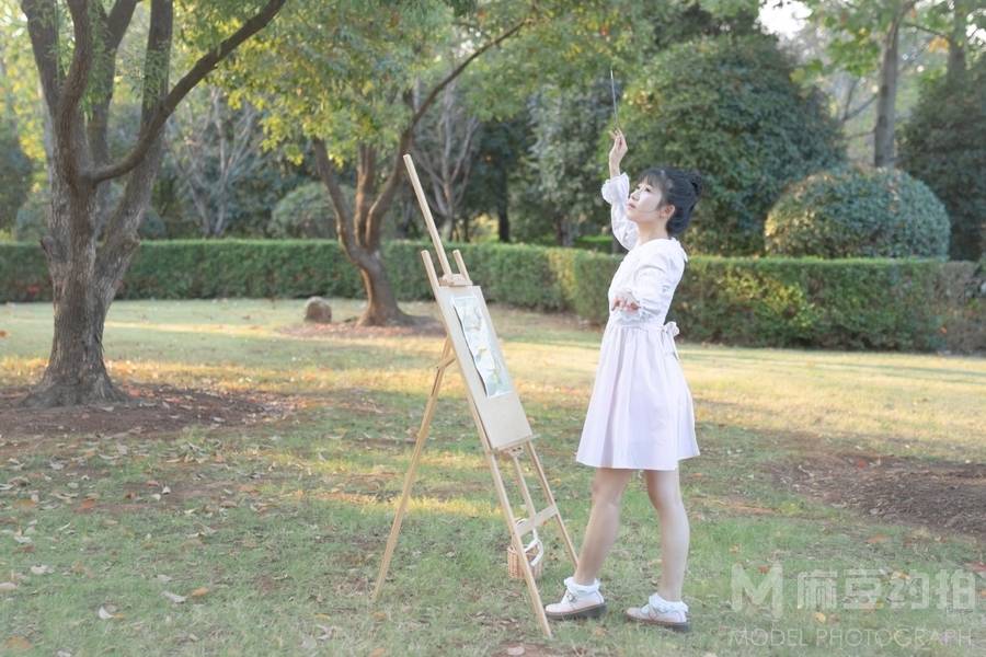 森系模特