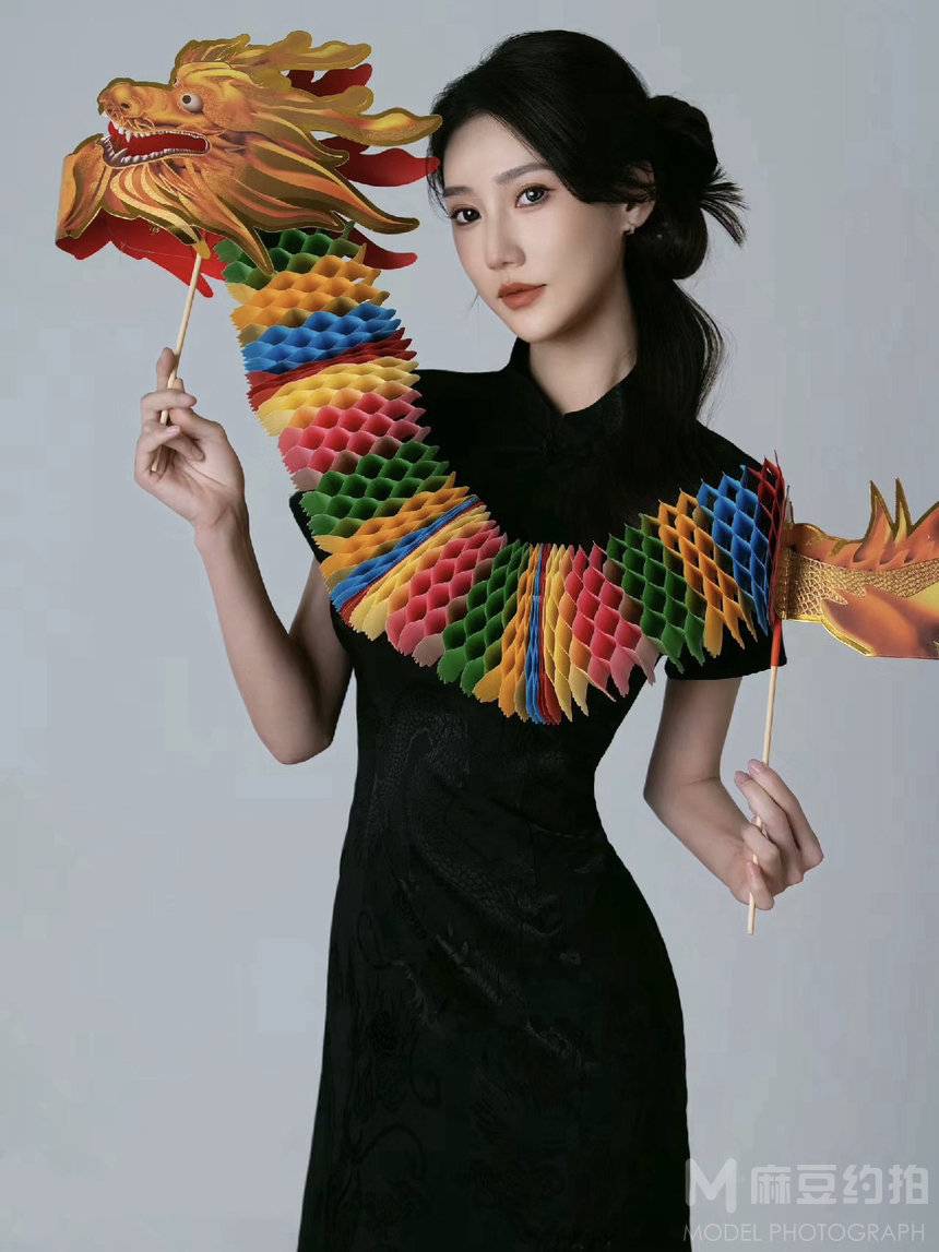 旗袍模特
