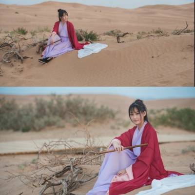 汉服模特