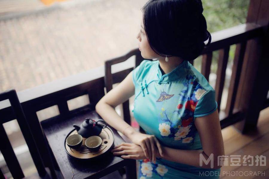 旗袍模特