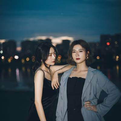 情侣模特