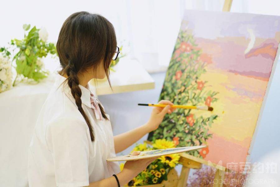 少女模特