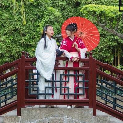 汉服模特