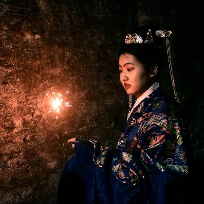 汉服模特