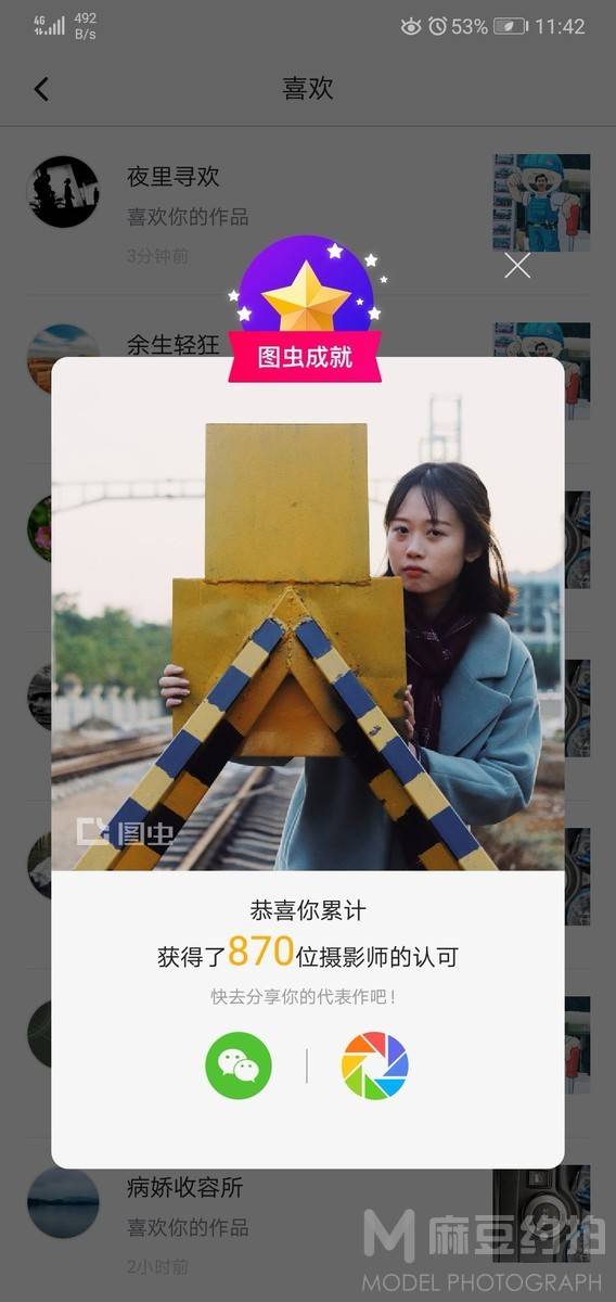 时尚模特