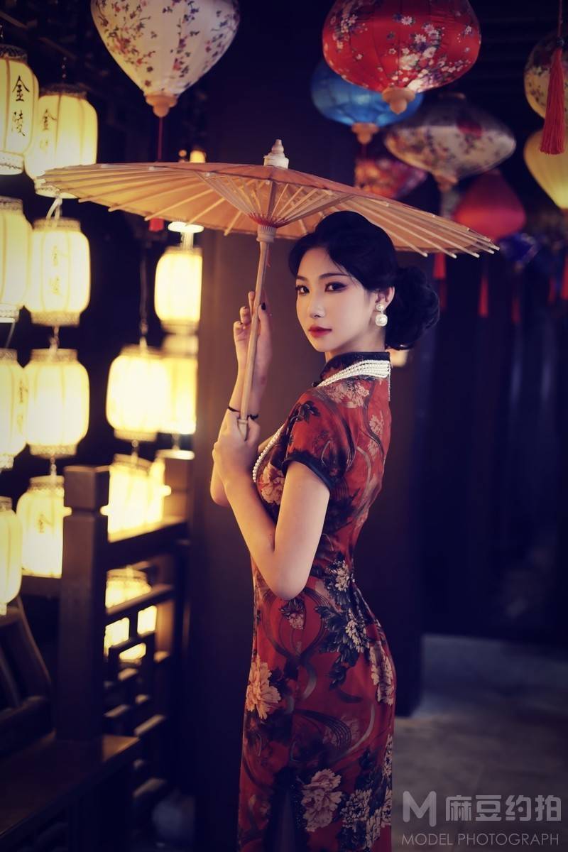 旗袍模特