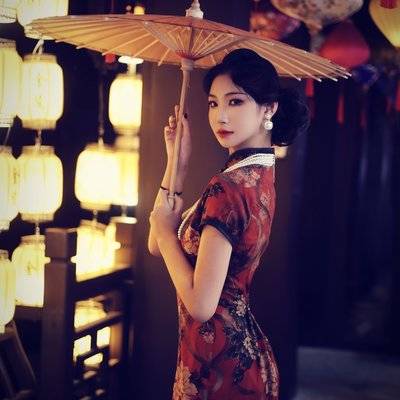 旗袍模特