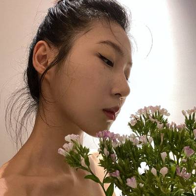 黑白模特
