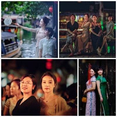 民国模特