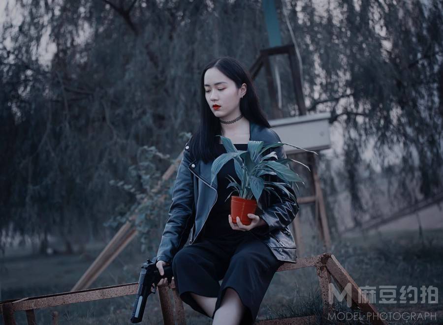 暗黑模特