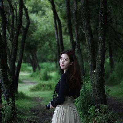 森系模特