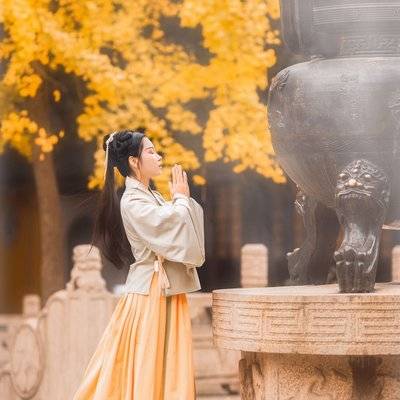 汉服模特