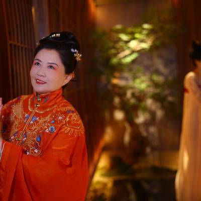 汉服模特