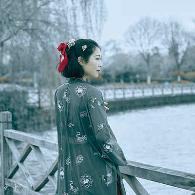 汉服模特