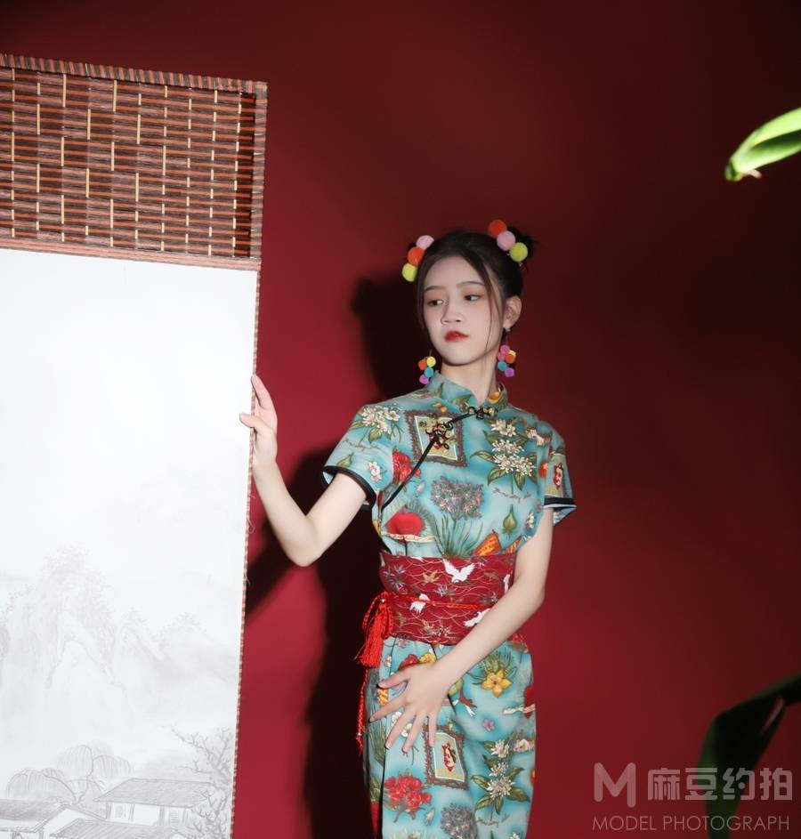 旗袍模特
