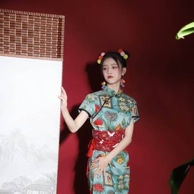 旗袍模特