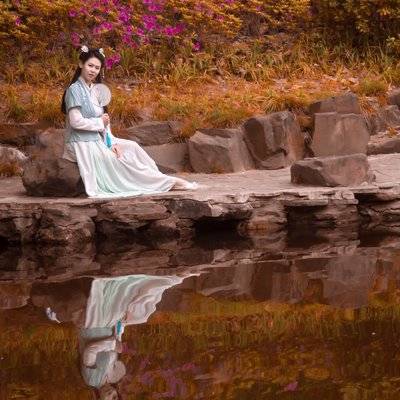 汉服模特