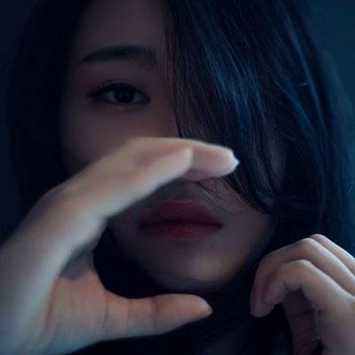 黑白模特