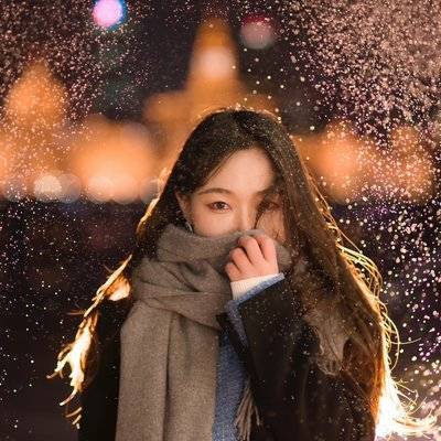 黑白模特