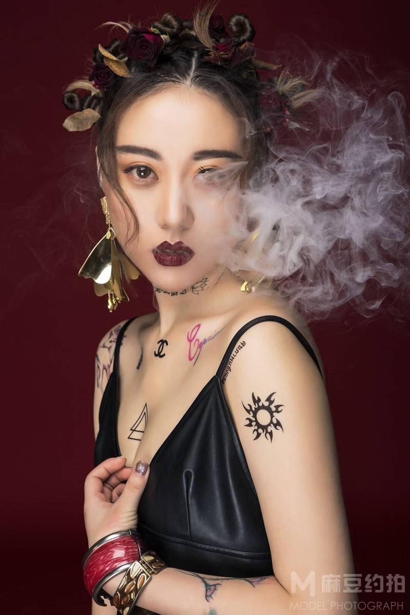 暗黑模特