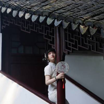 汉服模特