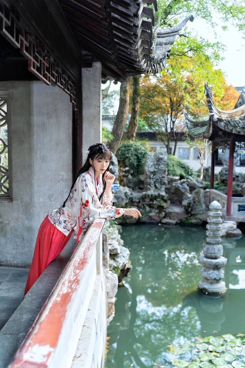 汉服模特