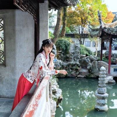 汉服模特