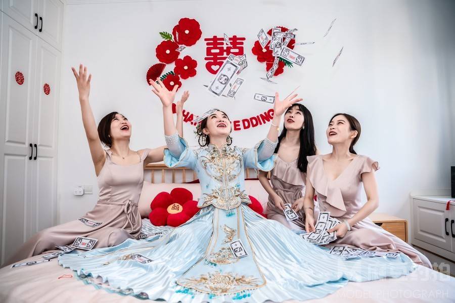 婚礼模特