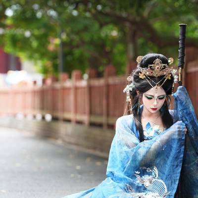 汉服模特