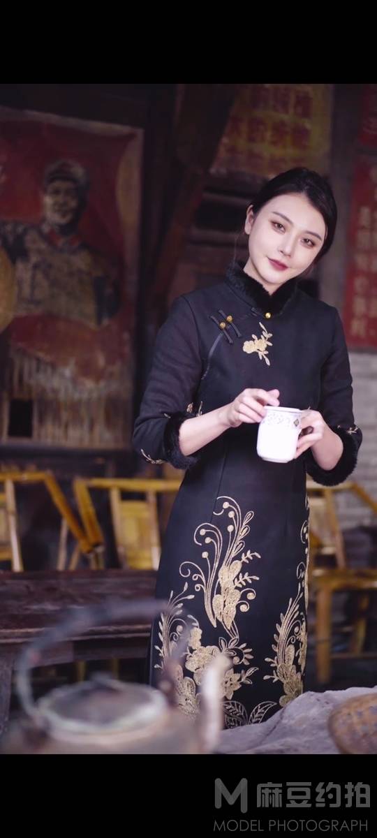 旗袍模特