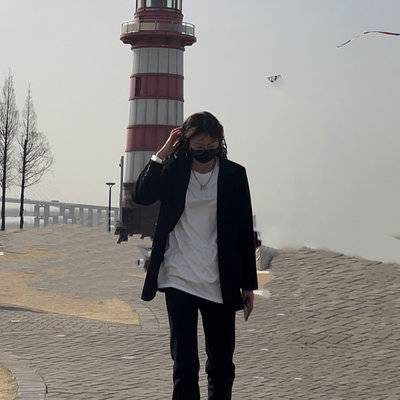 黑白模特