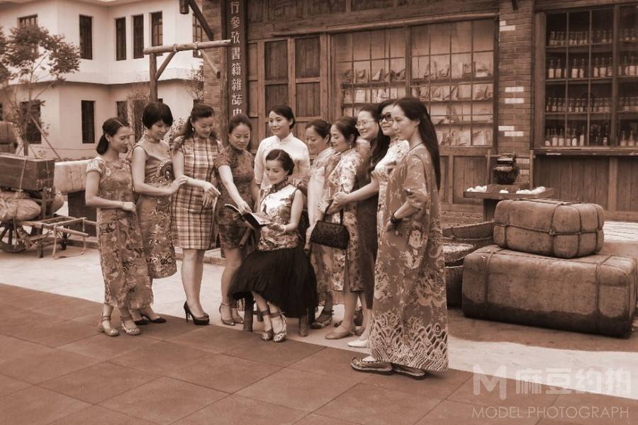民国模特