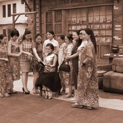 民国模特