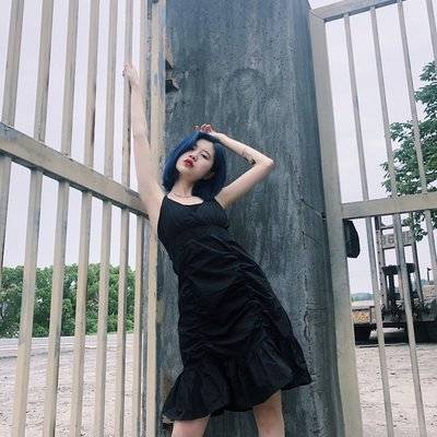黑白模特